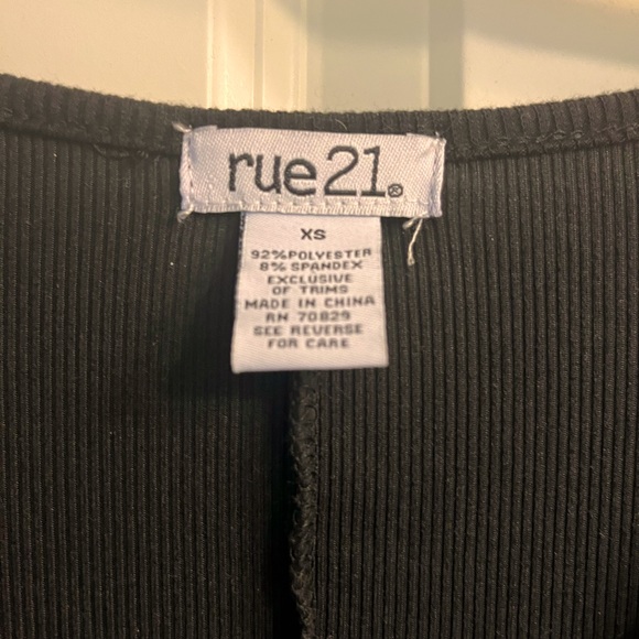 BLACK RUE21 MINI DRESS - Picture 4 of 5